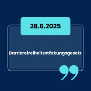 Barrierefreiheitsstärkungsgesetz