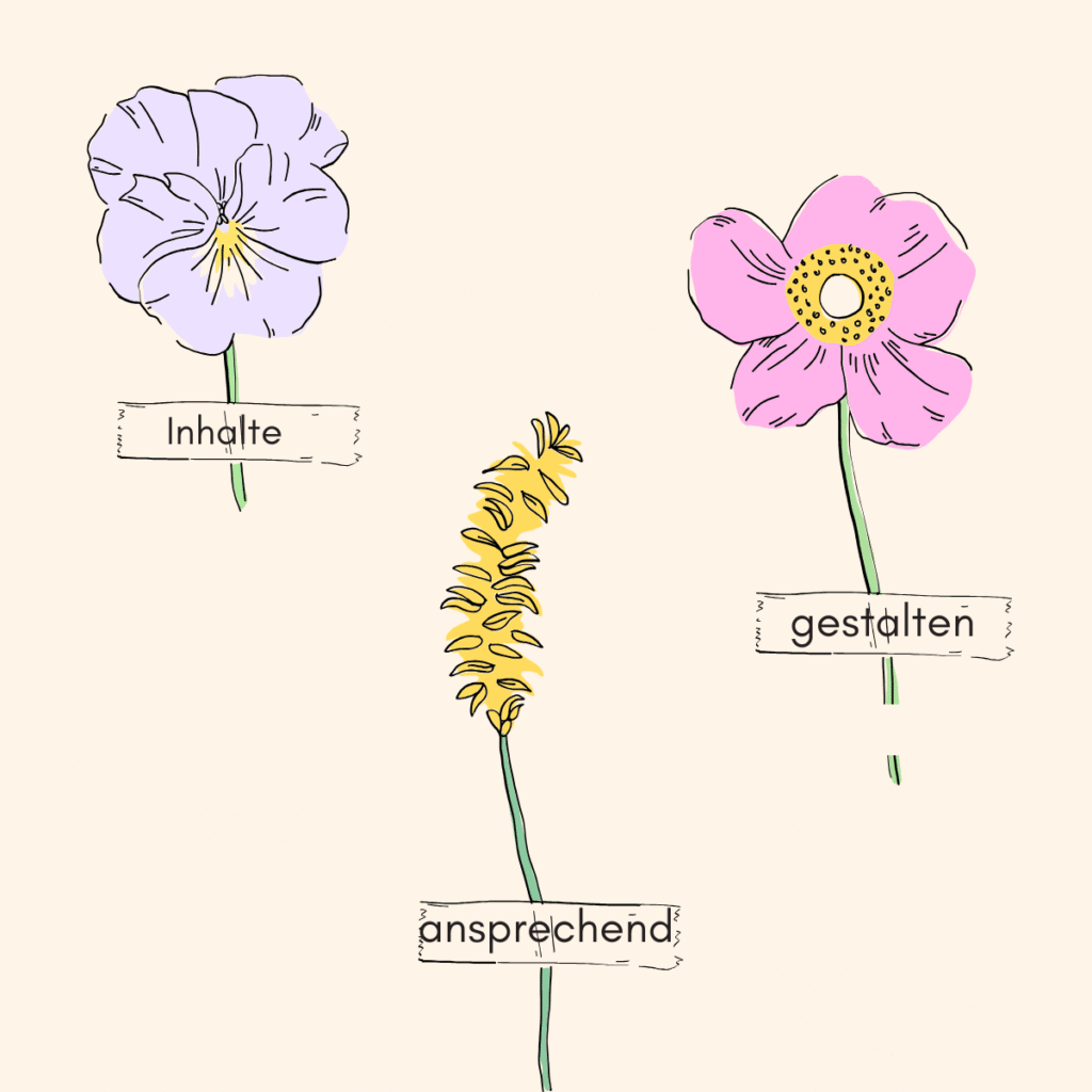 Inhalte ansprechend gestalten